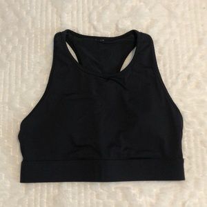Fabletics Black Sports Bra - Medium